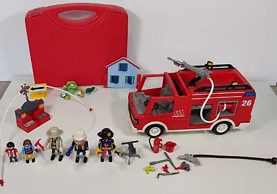 Buy PLAYMOBIL FIRE ENGINE Firemen Playset Bundle • 8.99£