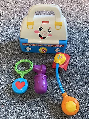 Buy Fisher Price Laugh And Learn Sing Along Doctors Medical Kit/ Bag /Case. Rare • 9£