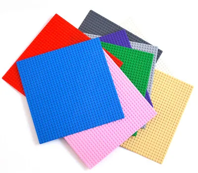 Buy Stackable DOUBLE SIDE 32x32 Dots 25.5x25.5CM Base Plate Board Building Baseplate • 5.25£