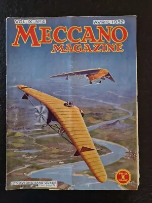 Buy Meccano Magazine #4 April 1932 Antique Toy Magazine Hornby • 2.57£