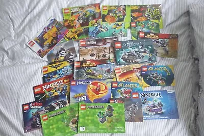 Buy Lego Collection Of Instruction Manuals (as Pictured) • 3.99£