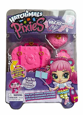 Buy Hatchimals Pixies Vacay Style 2.5 Inch Collectable Doll 6056546 • 9.50£