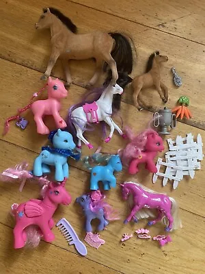 Buy My Little Pony Horse Toys And Accessories Bundle • 10£