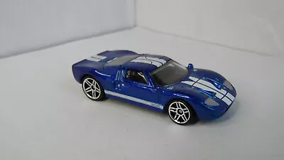 Buy Hot Wheels Ford GT-40 Blue 1/64 Diecast Loose • 3£