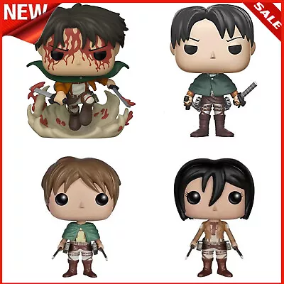 Buy Funko Pop! Attack On Titan: Battle Levi (Bloody) #235 #20 #21 #1169 AE Exclusive • 14.45£