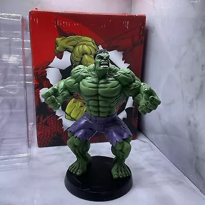 Buy Eaglemoss Marvel Files Boxed Green Hulk Painted Metal Statue Figure 6.75'' • 14.99£