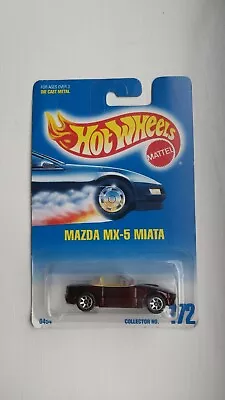 Buy 1/64 Hot Wheels Mazda MX-5 Miata Red RARE • 19.99£
