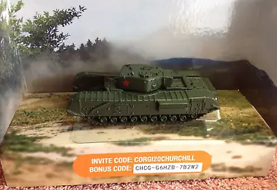 Buy Corgi Toys World Of Tanks Churchill In Soviet Service WT91204 • 8£
