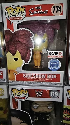 Buy The Simpsons Sideshow Bob EMP Pre-Release SE 774 Funko Pop Vinyl With Protector  • 70£