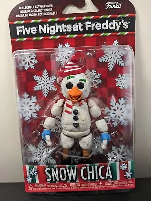 Buy Five Nights At Freddys Holiday Snow Chica Figure Funko FNAF Snowman NEW UK • 24.99£
