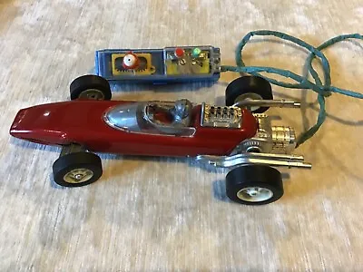 Buy Vintage 60s Original Tin Metal B/O BANDAI F1 LOTUS RACING CAR Working Toy, Japan • 45£