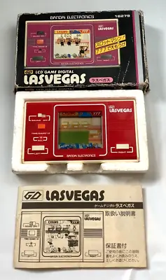 Buy Vintage 1981 RARE GD BANDAI - LAS VEGAS - LCD GAME (Very Good Condition) • 55£