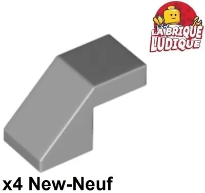 Buy LEGO 4x Slope Gradient Slanted 45 1x2 Cutout Roof Grey/ Light B Gray 28192 New • 1.97£