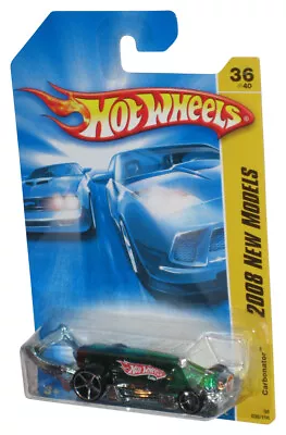 Buy Hot Wheels 2008 New Models 36/40 Green Carbonator Toy Car #036/196 - (Cracked Pl • 15.32£