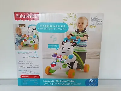 Buy Fisher-Price Learn With Me Zebra Walker  • 20.99£