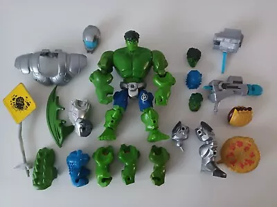 Buy Hasbro Marvel Super Hero Mashers Hulk Action Figure With Loads Of Extra Parts  • 12£