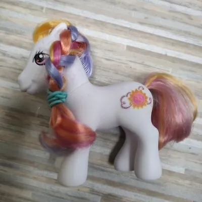 Buy My Little Pony G3 Sundaze 2006 Collectors Rainbow Hair White Pony Sun Logo • 10.19£