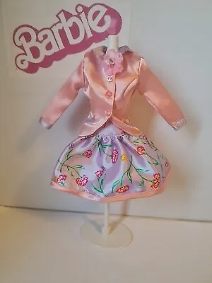 Buy Barbie Mattel Skirt Fashion Avenue Pink Jacket 1996 Doll Clothes Doll 15903 • 18.50£