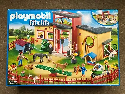 Buy Playmobil 9275 City Life Tiny Paws Pet Hotel Complete With Box • 69.99£