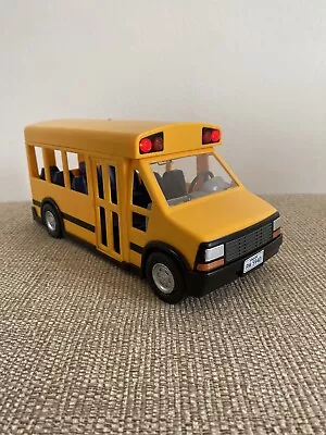 Buy Play Mobil School Bus With Flashing Lights • 9.99£