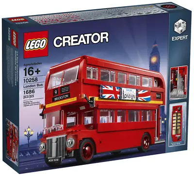 Buy Lego Creator Expert - London Bus 10258 - 1686 Pieces - Sealed - Retired Set • 129.99£
