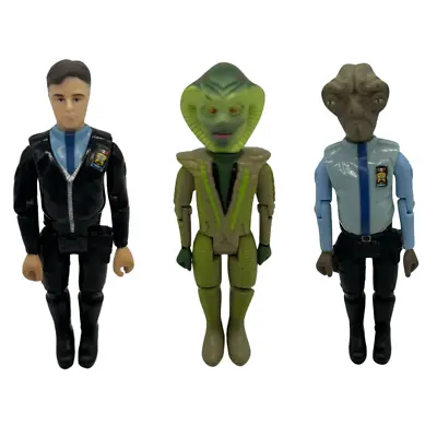 Buy Space Precinct Action Figures Brogan, Snake, Capt Podley • 9.99£