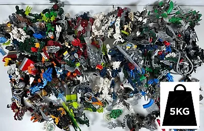 Buy LEGO Bionicle Bulk Job Lot Assorted Pieces 5kg+ (Masks Weapons Various Parts) L2 • 32£