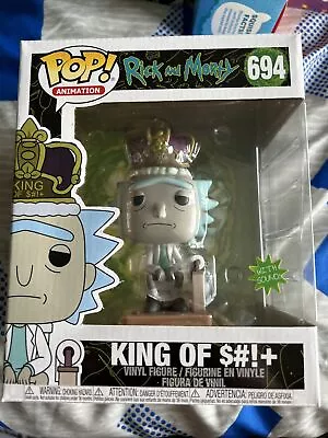 Buy Funko Pop! Animation: Rick And Morty - King Of S#!+ • 30£