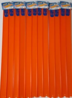 Buy Hot Wheels Lot Set 12 Straight 24  Long Track Pieces, 24 Feet Total W/Connectors • 22.73£