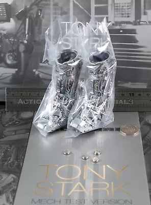 Buy Hot Toys Mech Test Boots LED MMS582 Iron Man 1/6 Scale Deluxe Figure Loose Parts • 64.95£