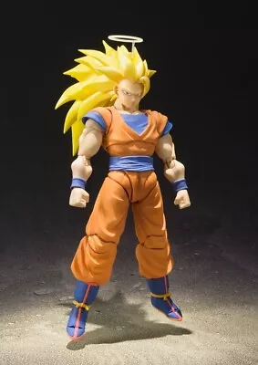 Buy Genuine Official Dragon Ball Z S.H. Figuarts Action Figure SSJ 3 Son Goku 16 Cm • 59.99£