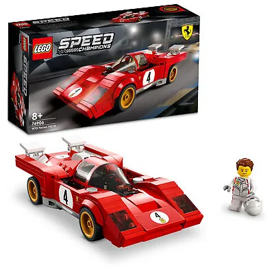 Buy 76906 LEGO Speed Champions 1970 Ferrari 512 M Race Car Set 291 Pieces Age 8+ • 23.61£