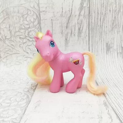 Buy 🌈 Vintage G3 My Little Pony Tea Leaf Pink Yellow Teacup Cutie Mark • 4.95£