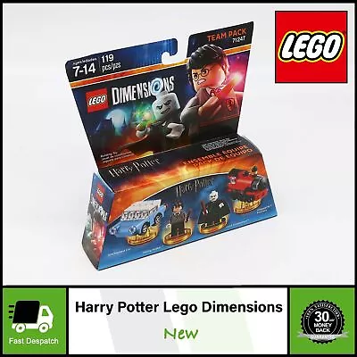 Buy Lego Dimensions Team Pack 71247 Harry Potter | Voldemort Hogwarts Express | New • 19.97£