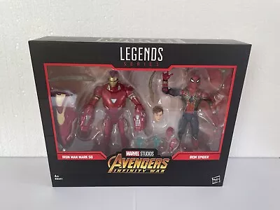 Buy Hasbro Marvel Legends Avengers Infinity War Iron Man & Iron Spider Set *BNIB* • 54.99£