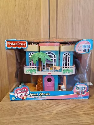 Buy Fisher Price-Sweet Streets Beach House Conplete In Box  • 49.99£