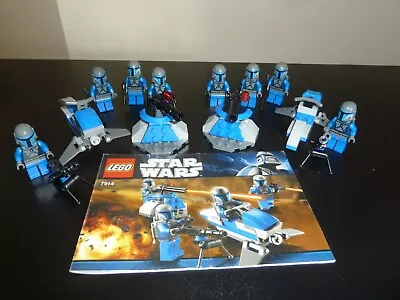 Buy Lego Star Wars 7914 Mandalorian Battle Pack X 2 Complete Sets (8 Figs) Instrs • 30£