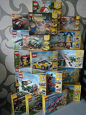 Buy LEGO Creator (3in1 / Expert) - Various Sets To Choose From - New & Original Packaging • 17.27£