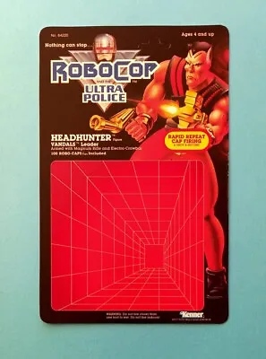Buy Kenner Robocop Ultra Police Headhunter Vandals Prototype Proof Figure Card Back  • 79.95£