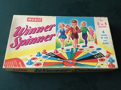 Buy Vintage Winner Spinner Board Game  • 2.99£