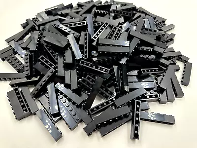 Buy LEGO Pack Of 200x New Black Brick 1 X 6 BULK BRICKS • 130.41£