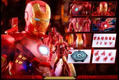 Buy In Stock Hottoys Hot Toys Mms568 Iron Man Mark 4 Holographic Hardion Iv • 440.26£