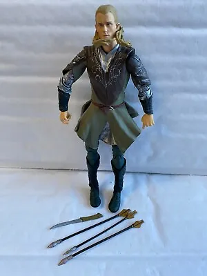 Buy Lord Of The Rings Dagger Throwing Legolas Action Figure Toy Biz Marvel Rotk • 8.99£