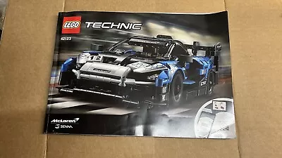 Buy Lego Technic 42123 **INSTRUCTIONS ONLY** McLaren Senna • 5.99£