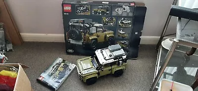 Buy LEGO TECHNIC: Land Rover Defender (42110) 100% COMPLETE WITH BOX AND MANUAL • 150£