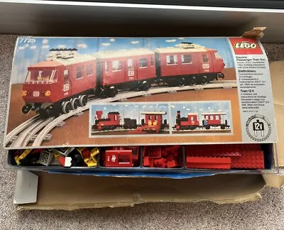 Buy Vintage Lego 7725 Electric Passenger Train Set, Lego Technic 8860 Car.INCOMPLETE • 37£
