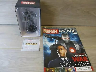 Buy Marvel Movie Collection Eaglemoss War Machine - Iron Man 2 Figurine+book #11 • 6£