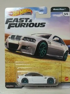 Buy  Hot Wheels PREMIUM FAST AND FURIOUS BMW M3 E46 • 25.68£
