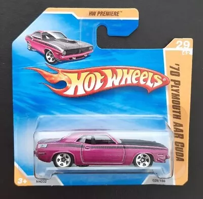 Buy Hot Wheels '70 Plymouth AAR Cuda HW Premiere (new Models) • 9.95£