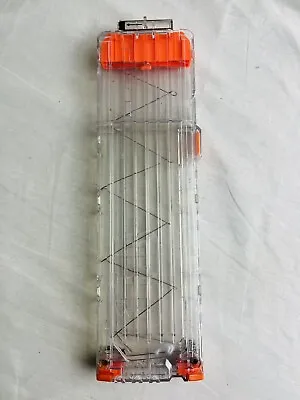 Buy Nerf N Strike Elite 18 Dart Clear Magazine Attachment Used Condition • 10£